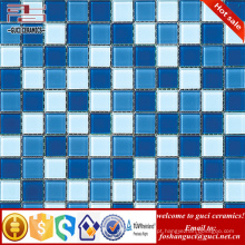 China fabricar Nova Moda azul vidro mosaico mosaico telha mesa de café